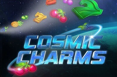 cosmic charms slot logo