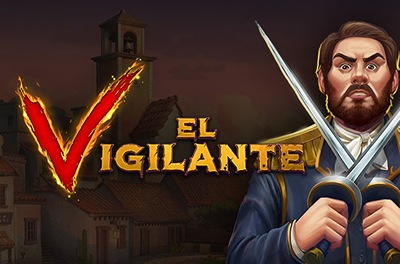 el vigilante slot logo