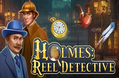 holmes reel detective slot logo