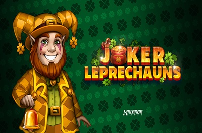 joker leprechauns slot logo