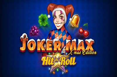 joker max hit n roll slot logo