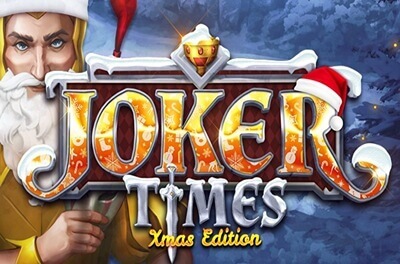 joker times xmas edition slot logo