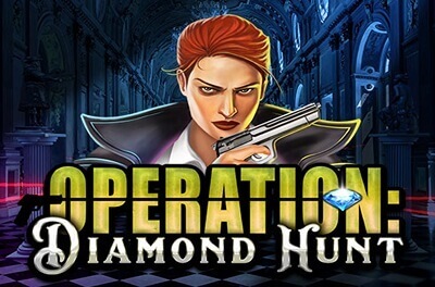 operation diamond hunt slot logo