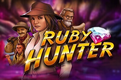 ruby hunter slot logo