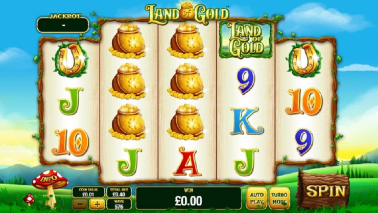 land of gold slot screenshot