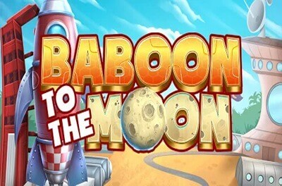 baboon to the moon slot logo