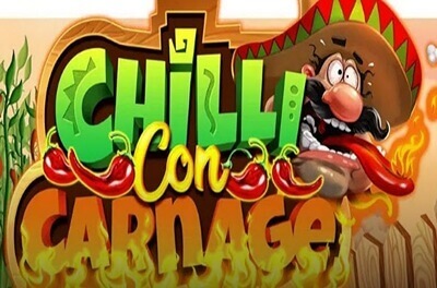 chilli con carnage slot logo