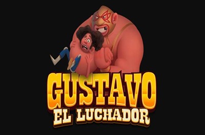 gustavo el luchador slot logo