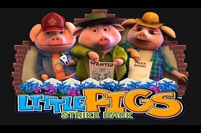 little pigs strike back slot logo