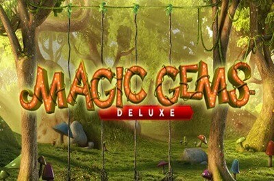 magic gems deluxe slot logo