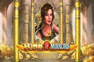 tomb of mirrors slot logo