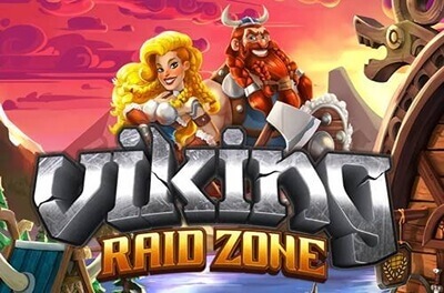 viking raid zone slot logo