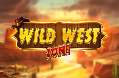 wild west zone slot logo