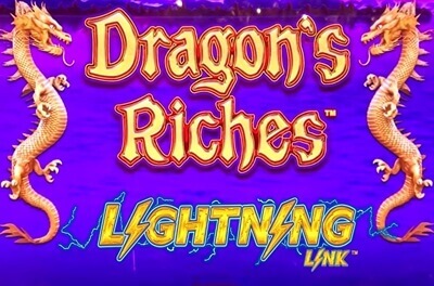 dragons riches slot logo