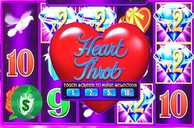 heart throb slot logo