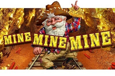 mine mine mine slot logo