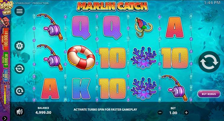 Игровой Автомат Игровой Автомат Marlin Catch Gameplay