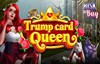 trump card queen slot logo