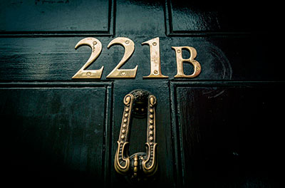 221b baker street slot logo