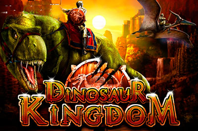 dinosaur kingdom slot logo