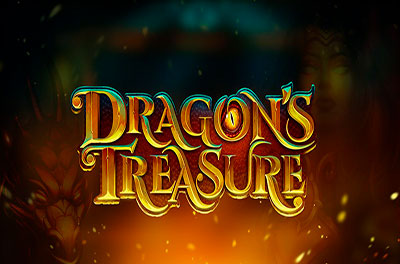 dragons treasure slot logo