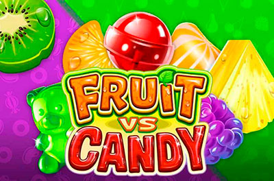 fruits vs candy slot logo