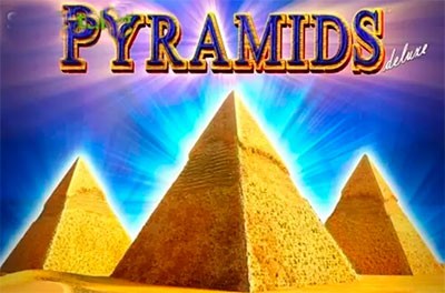 pyramids deluxe slot logo