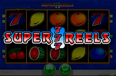 super 7 reels slot logo