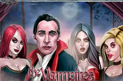 the vampires slot logo