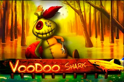 voodoo shark slot logo