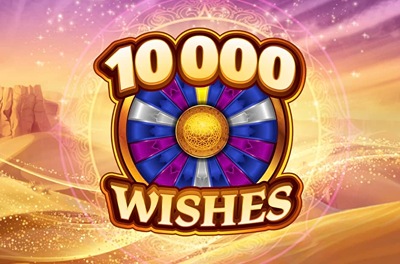 10 000 wishes slot logo