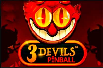 3 devils pinball slot logo