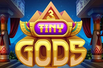 3 tiny gods slot logo