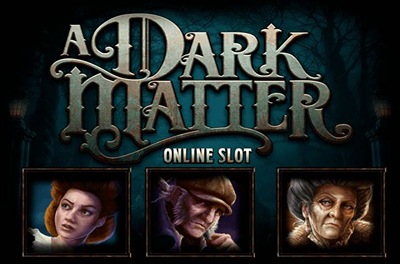 a dark matter slot logo