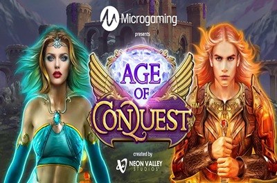 age of conquest slot logo