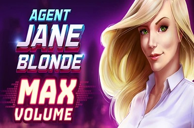 agent jane blonde max volume slot logo