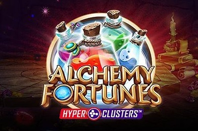 alchemy fortunes slot logo