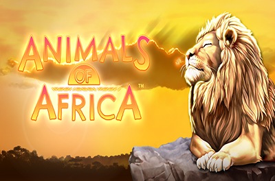 animals of africa slot logo