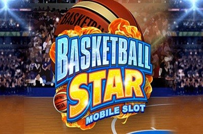 basketball star slot logo