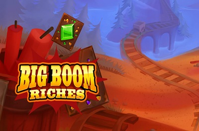 big boom riches slot logo