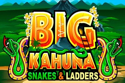 big kahuna snakes ladders slot logo