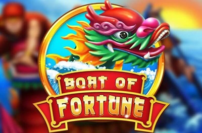 boat of fortune slot logo