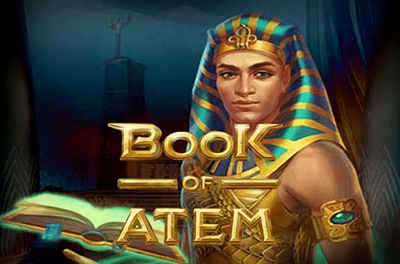 book of atem slot logo