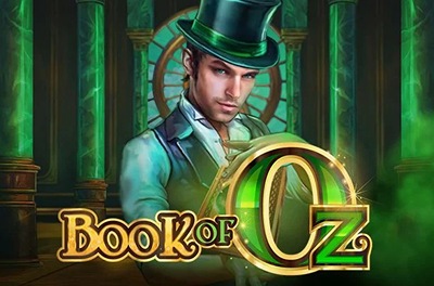 book of oz slot logo