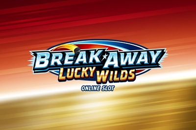 break away lucky wilds slot logo