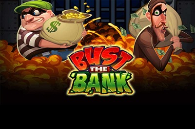 bust the bank slot logo