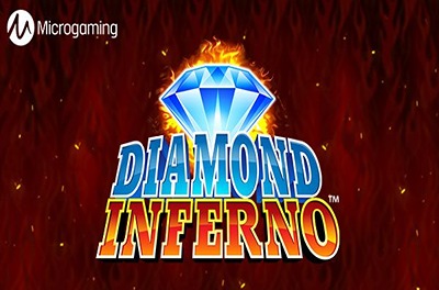 diamond inferno slot logo