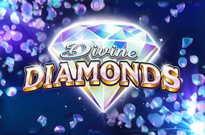 divine diamonds slot logo