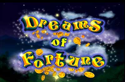 dreams of fortune slot logo