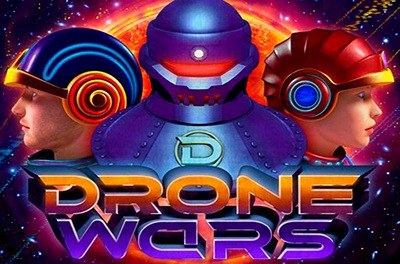 drone wars slot logo